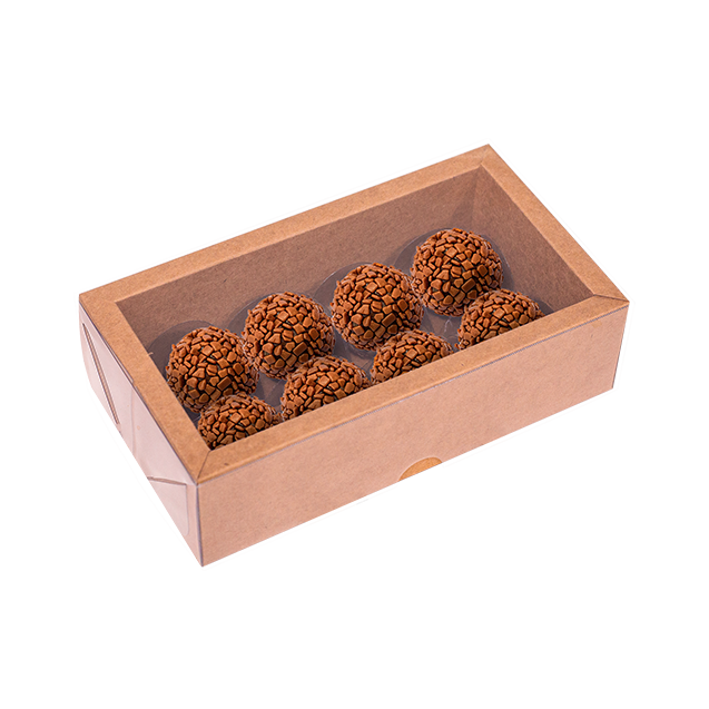 Caixa Alta Com Moldura (08 Doces) Kraft