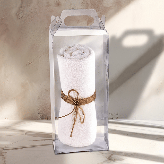 Maleta Transparente 8x8x21