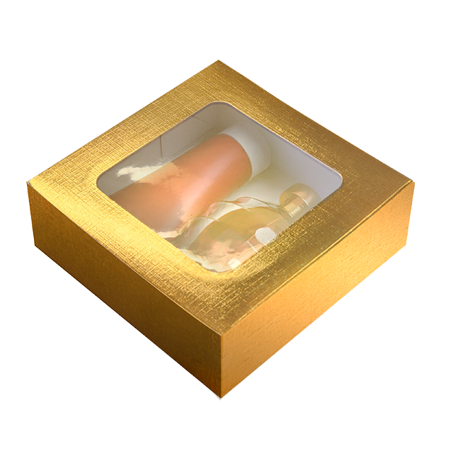 Caixas Presentes Laminadas Ouro