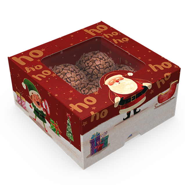 Caixa Practice com Visor – 04 Doces