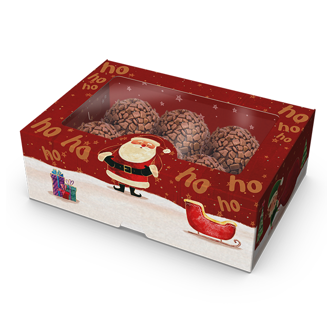 Caixa Practice com Visor – 06 Doces
