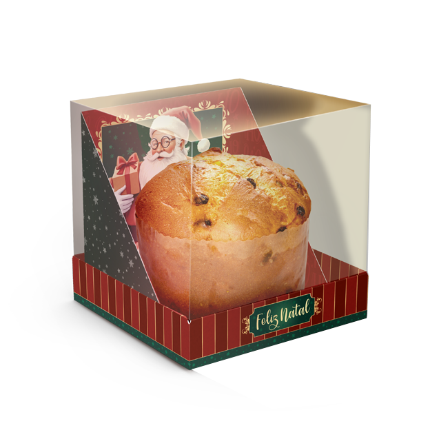Caixa Mini Panetone Cenário