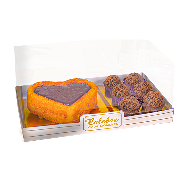 Caixa Bento Cake Com 06 Doces – Celebre