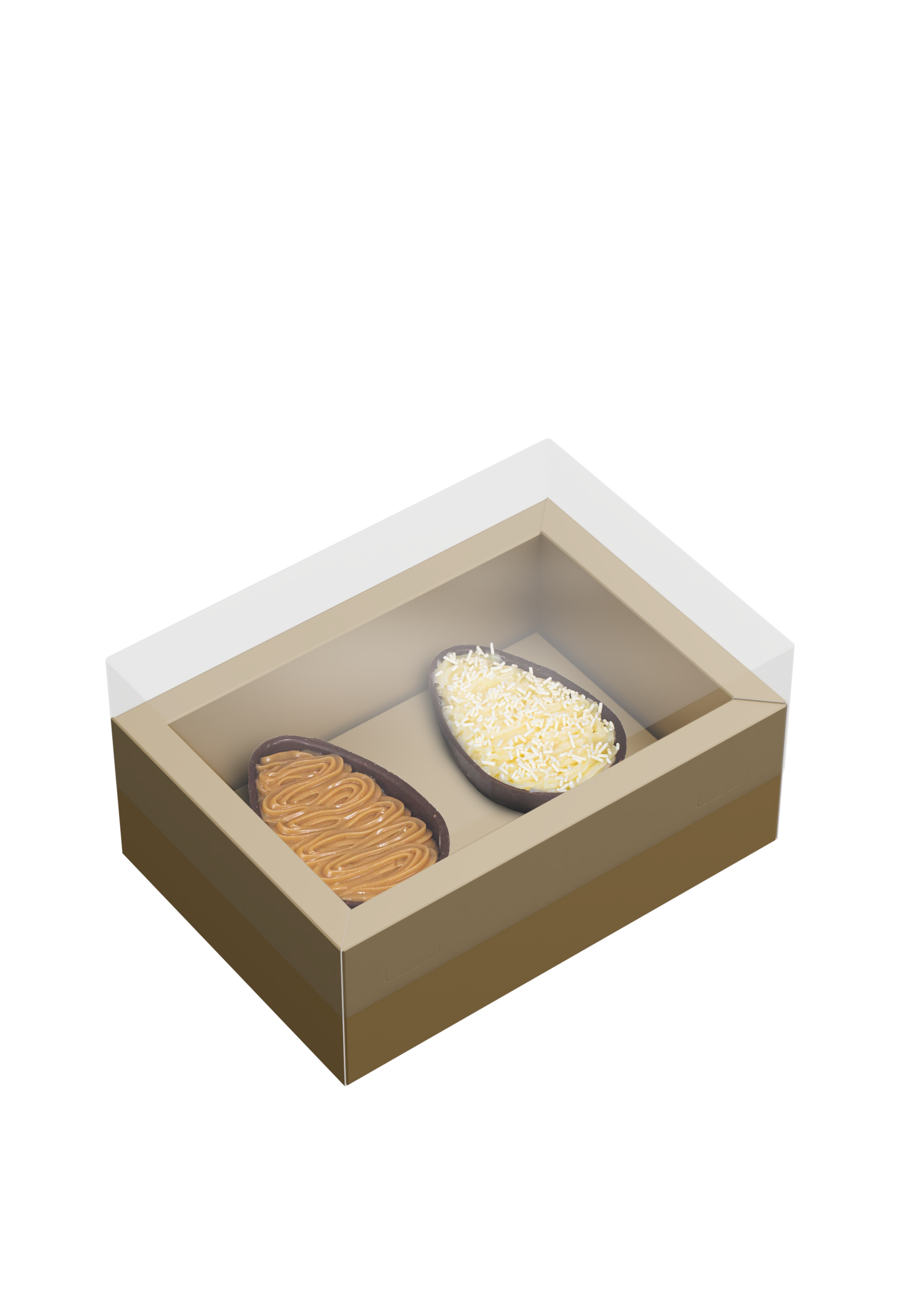 Caixa com Moldura 2x50g Ouro