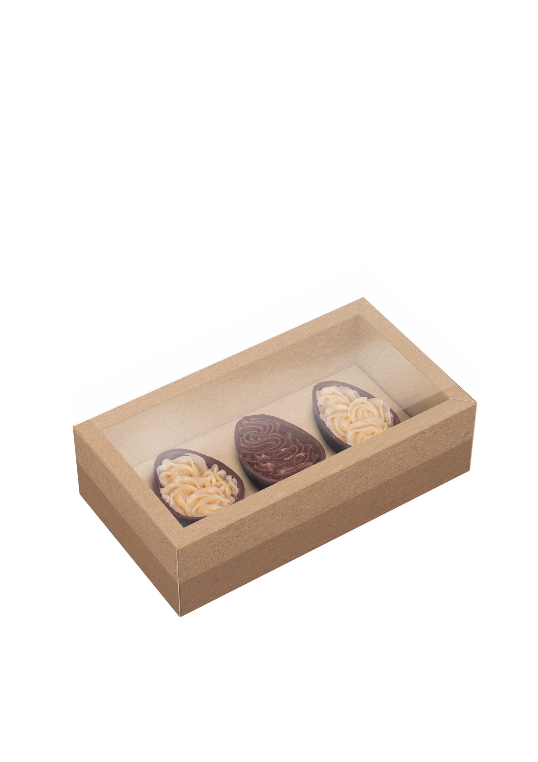 Caixa com Moldura 3x50g Kraft