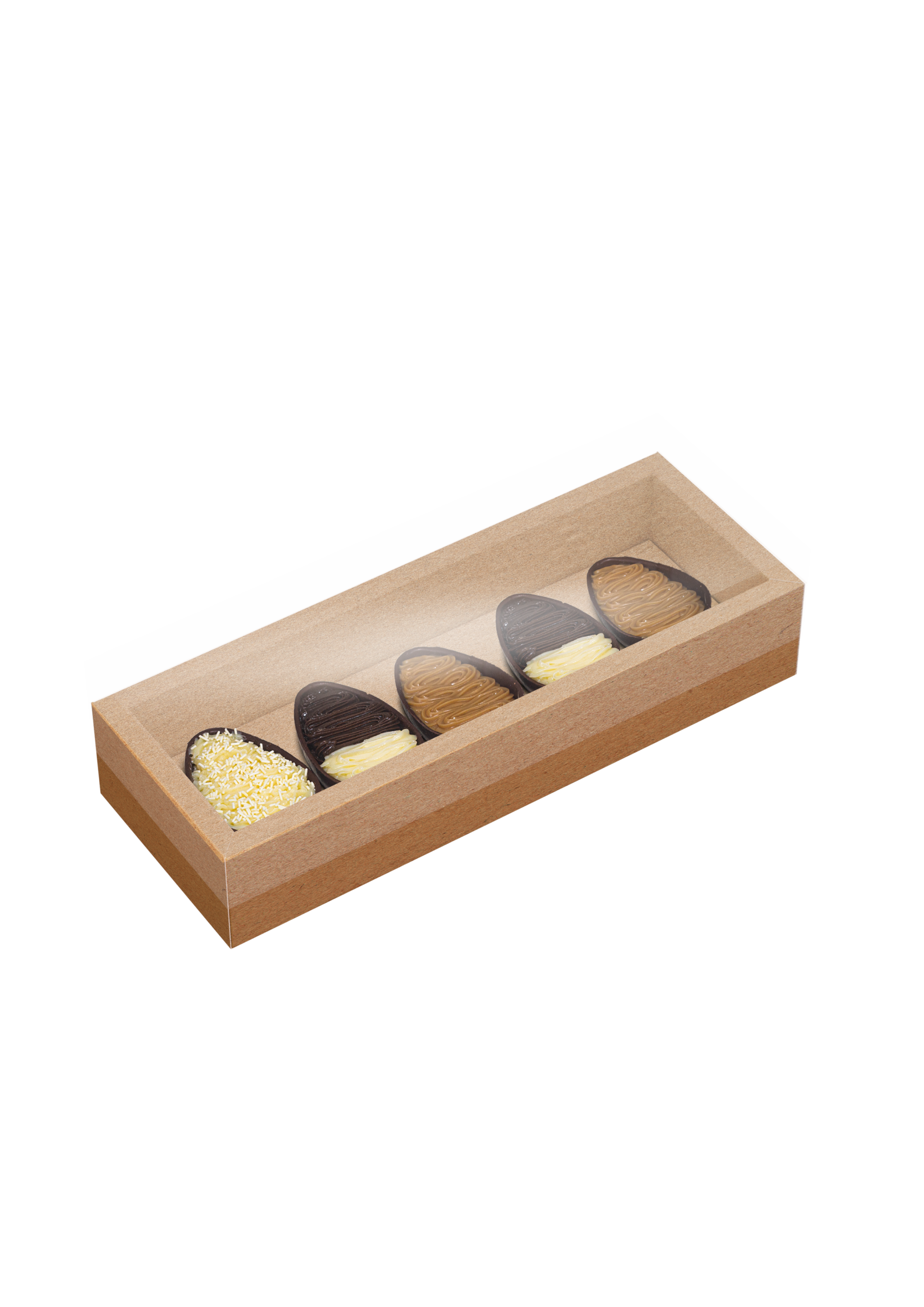 Caixa com Moldura 5x50g Kraft