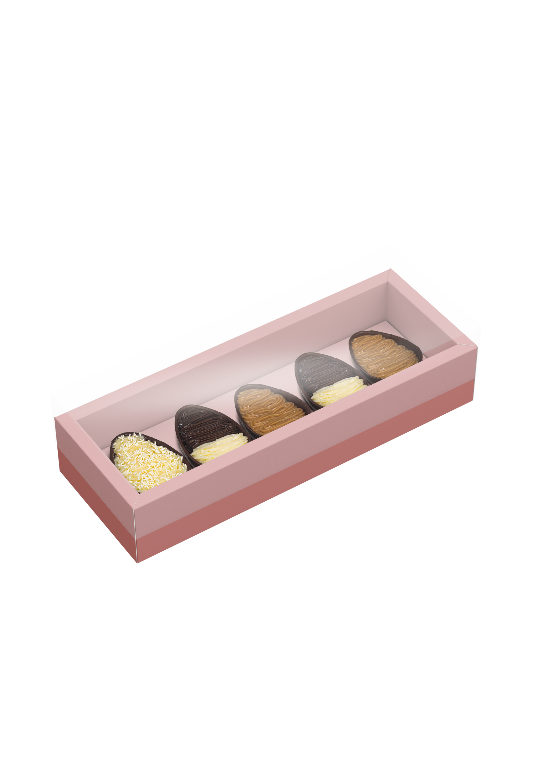 Caixa com Moldura 5x50g Rosé