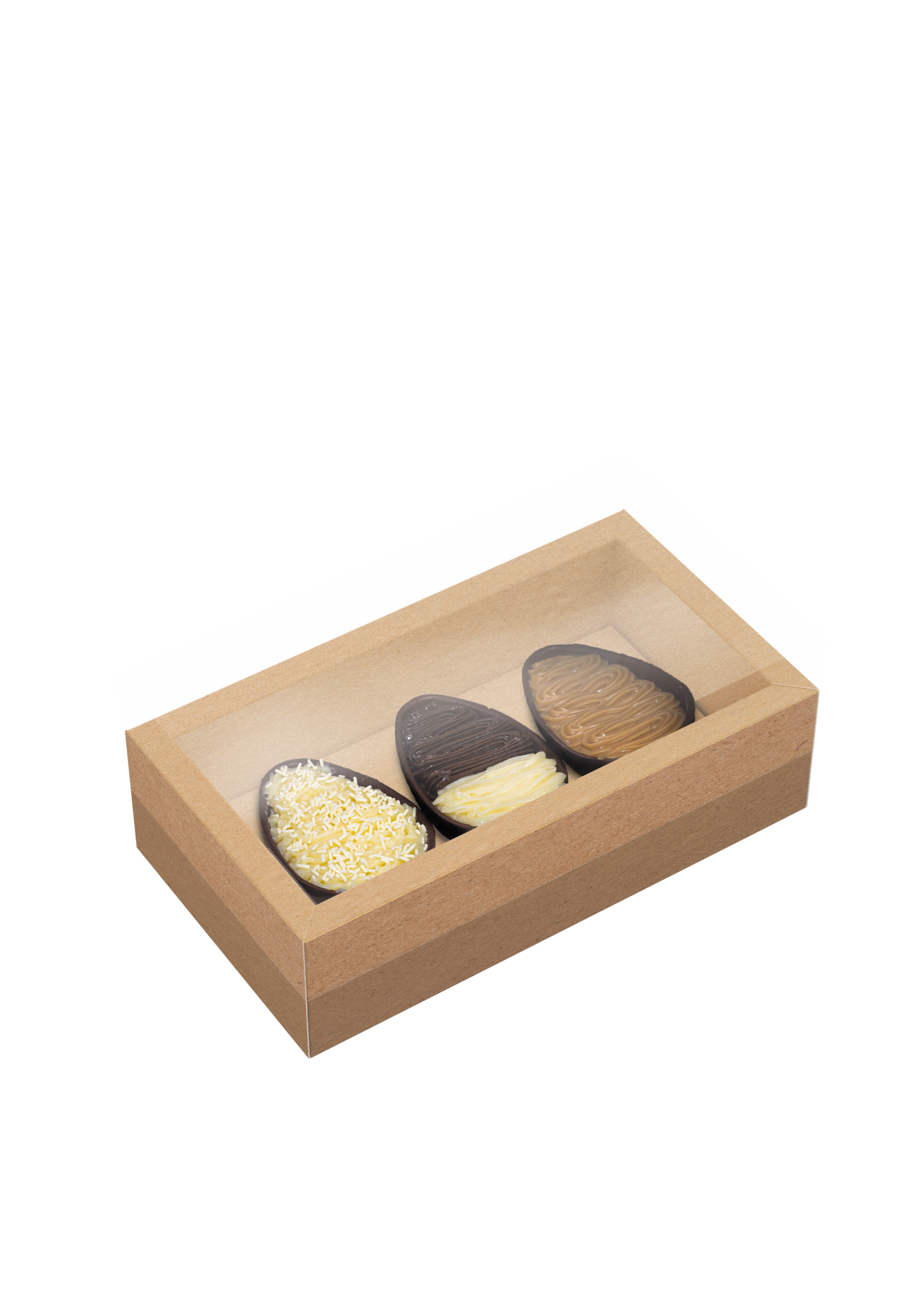 Caixa com Moldura 3x100g Kraft