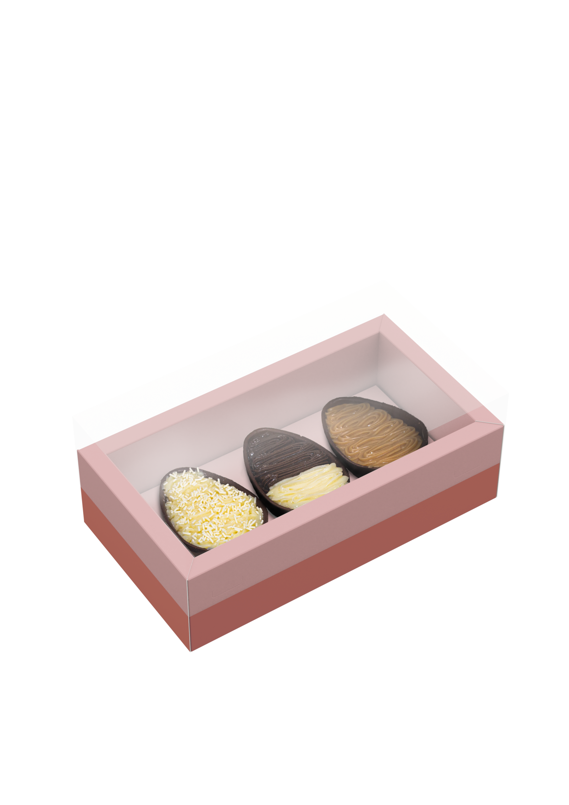 Caixa com Moldura 3x100g Rosé