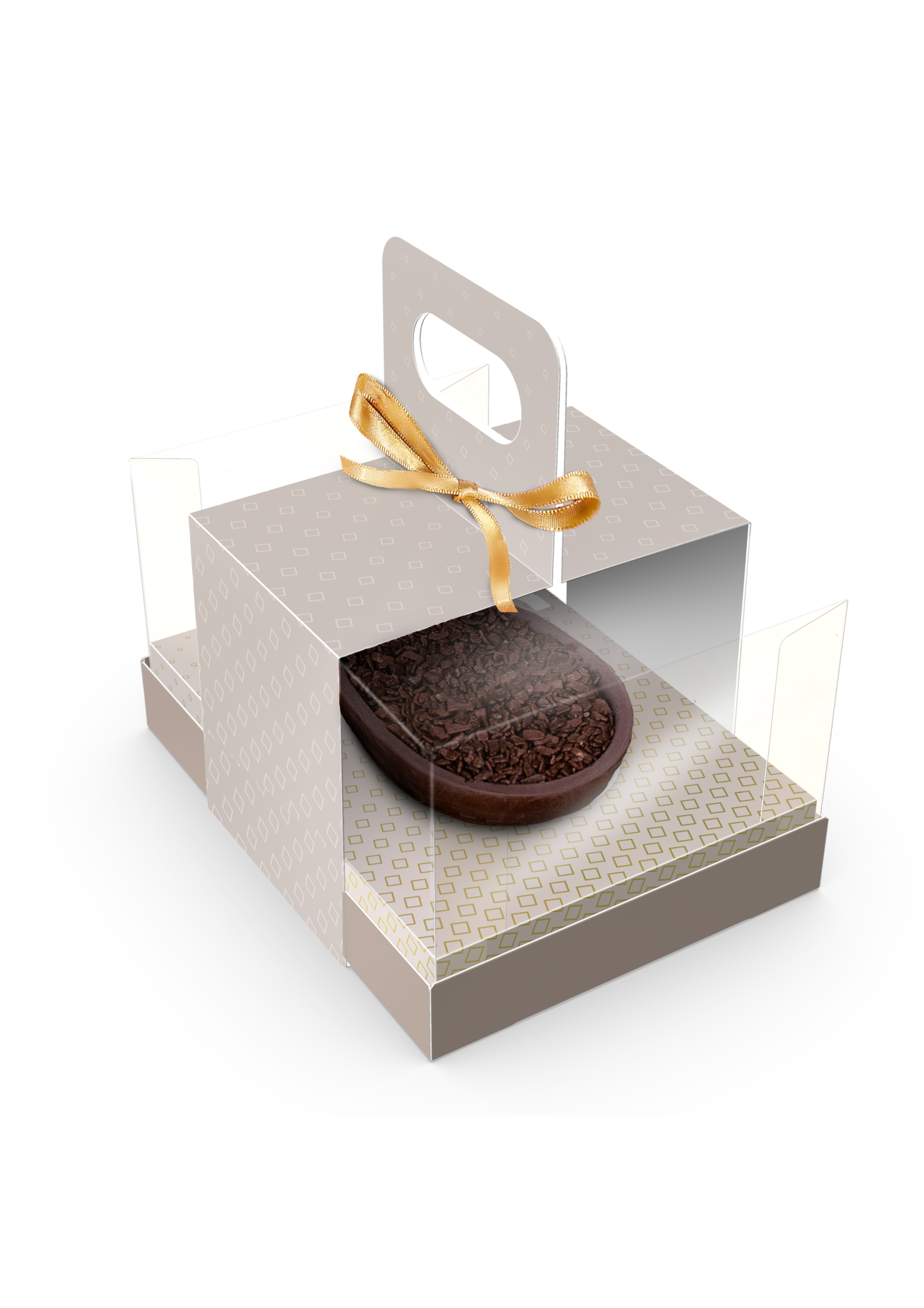 Caixa Ovo de Colher Clássica Ajustável com Cinta 150/250g Fendi