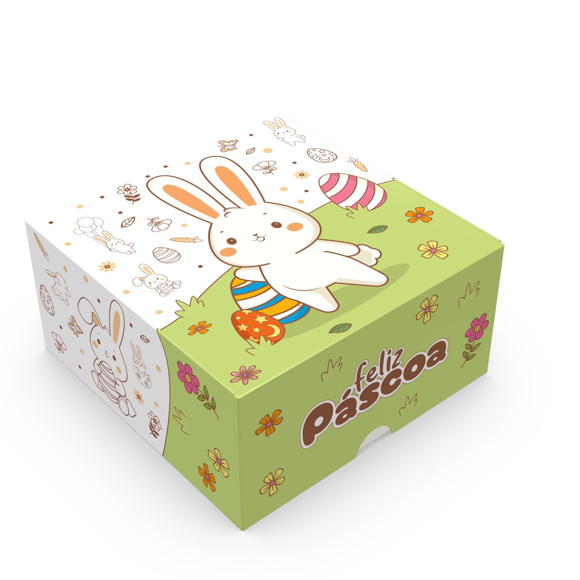 Caixa Mini Ovo Practice 50g/80g