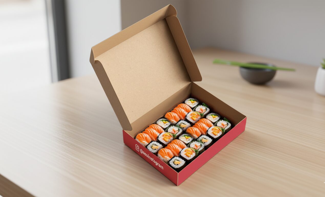 Embalagem para comida oriental: tradição, estilo e praticidade