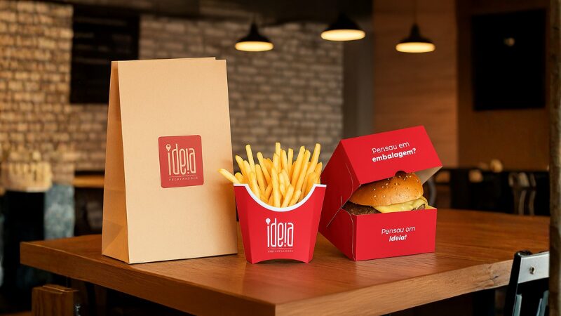 Embalagem para hambúrguer personalizada: encante no delivery