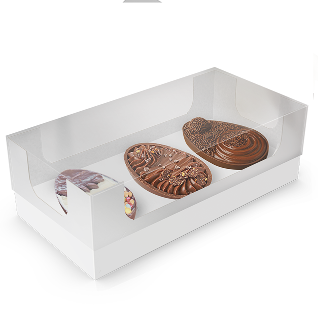 Caixa Mini Ovos Encanto 3x50g Branca