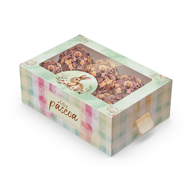 Caixa 6 Doces Gaveta com Visor