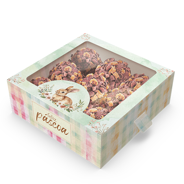 Caixa 9 Doces Gaveta com Visor