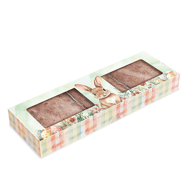 Caixa para 03 Brownies