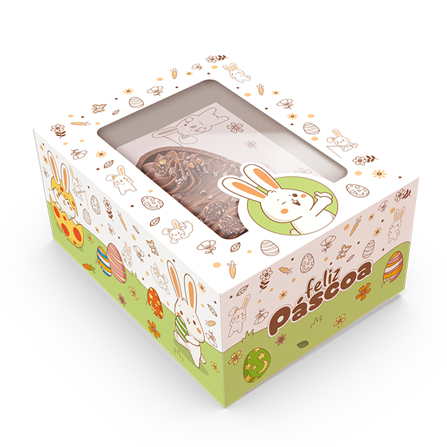 CAIXA GAVETA P/ OVO DE COLHER 100/150G OU 2X50/80G