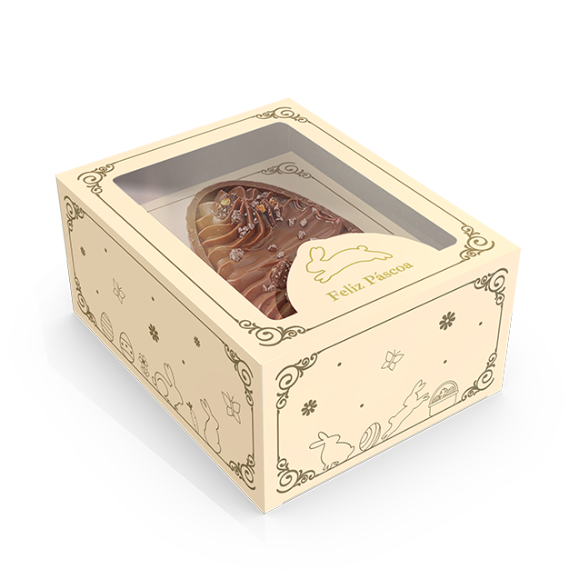 CAIXA GAVETA P/ OVO DE COLHER 250/350G OU 2X150G