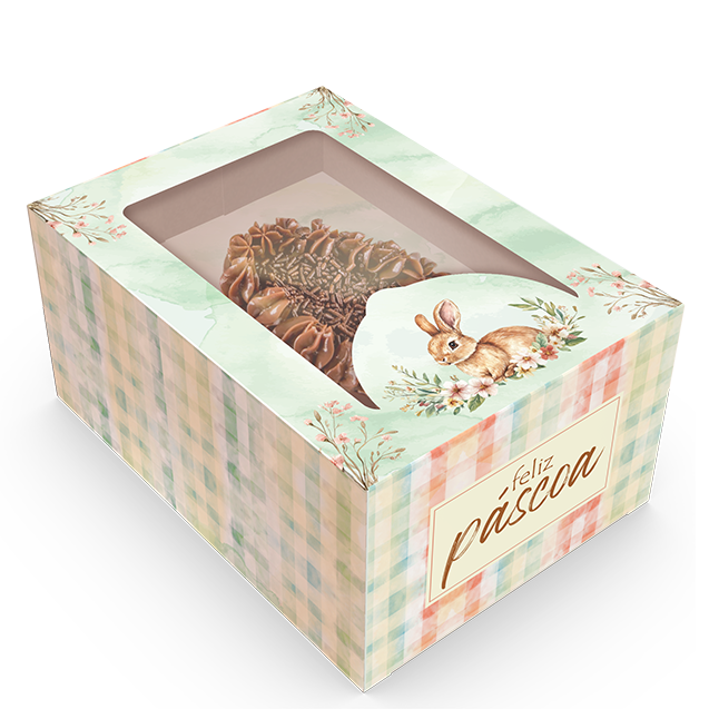 CAIXA GAVETA P/ OVO DE COLHER 150/250G OU 2X100G