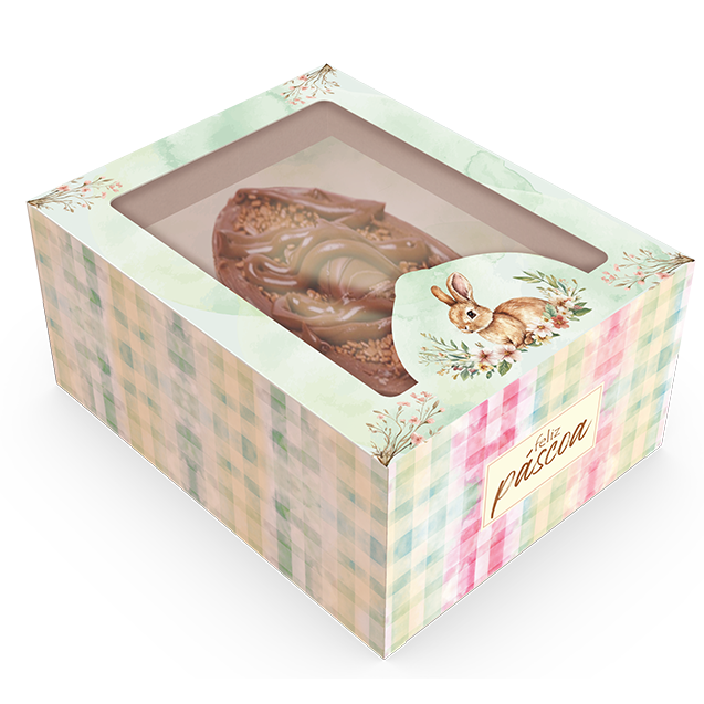 CAIXA GAVETA P/ OVO DE COLHER 250/350G OU 2X150G