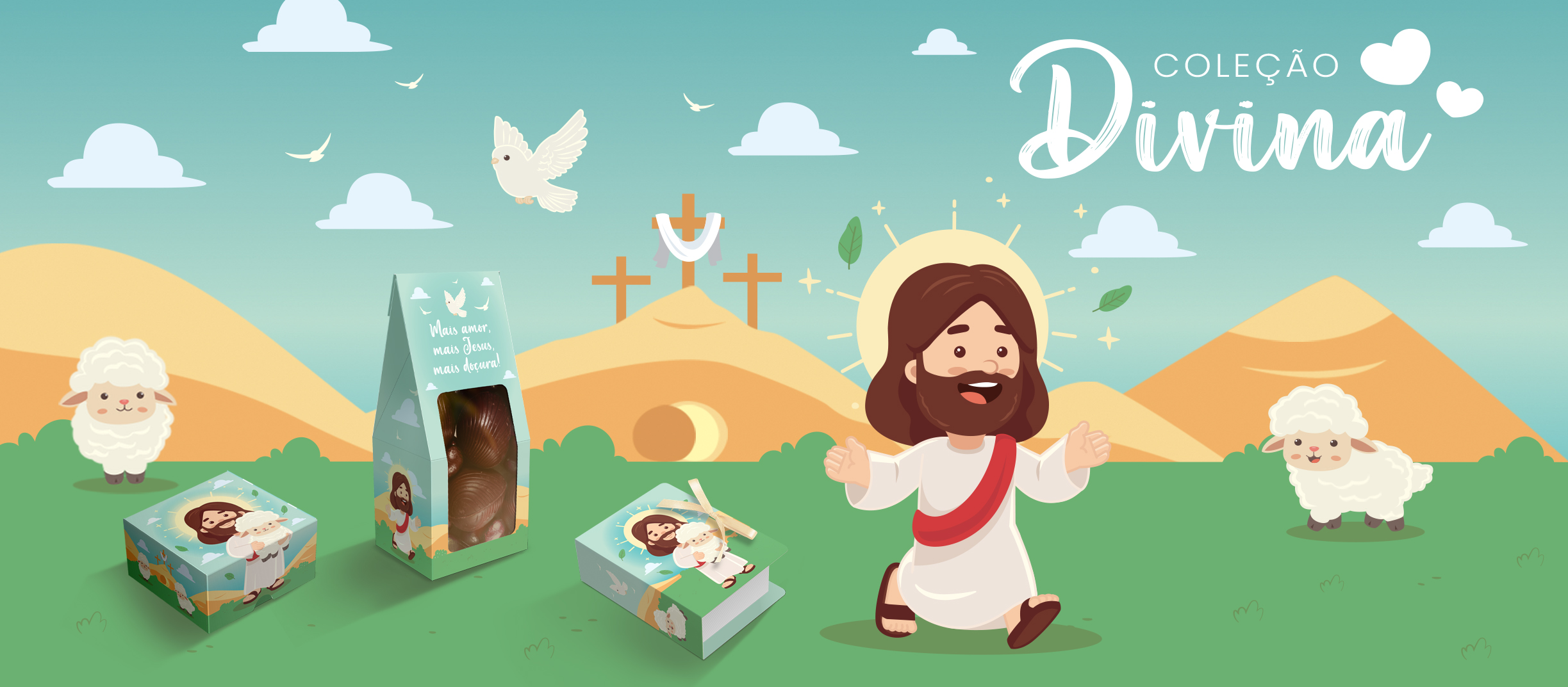 Banner Páscoa Divina