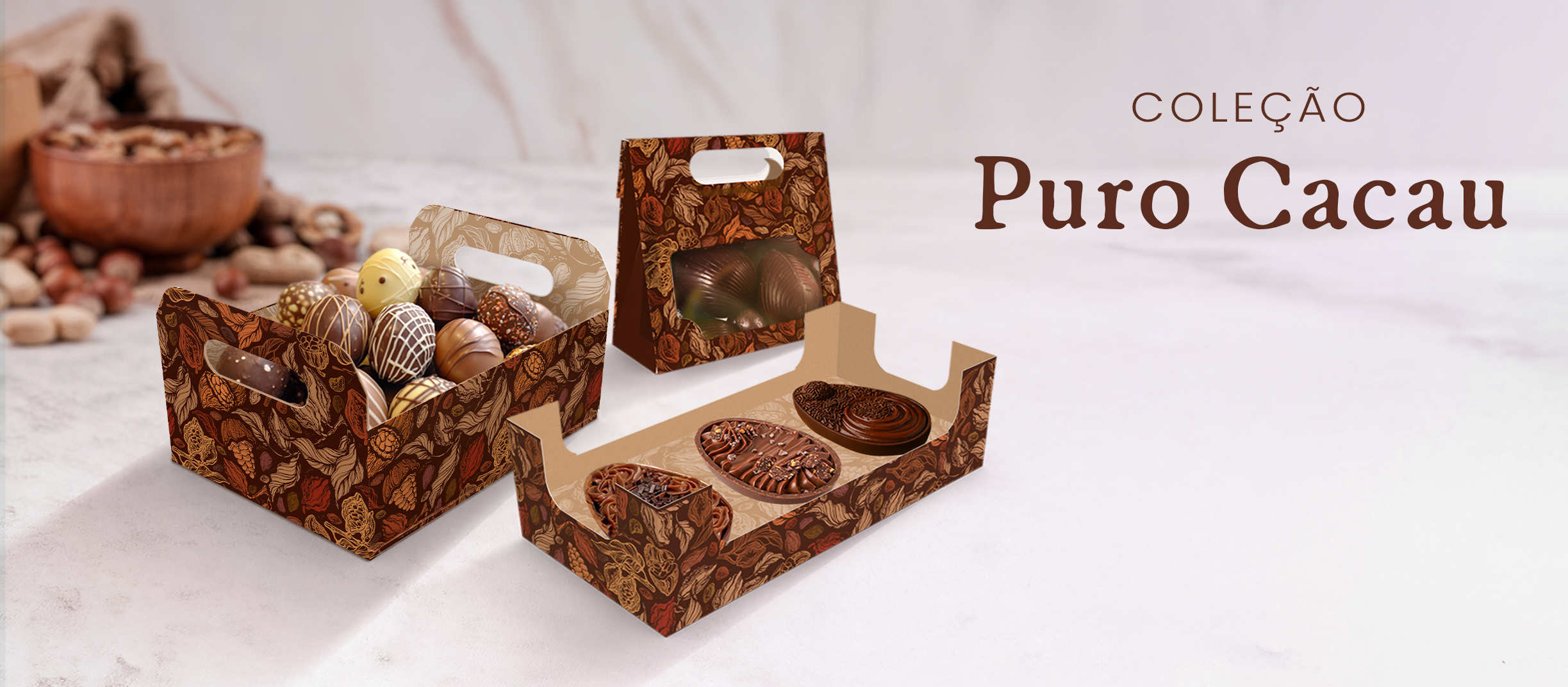 Banner  Páscoa Puro Cacau