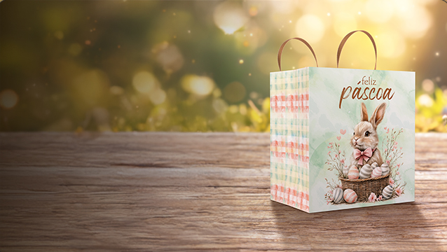 Sacos e Sacolas para Páscoa