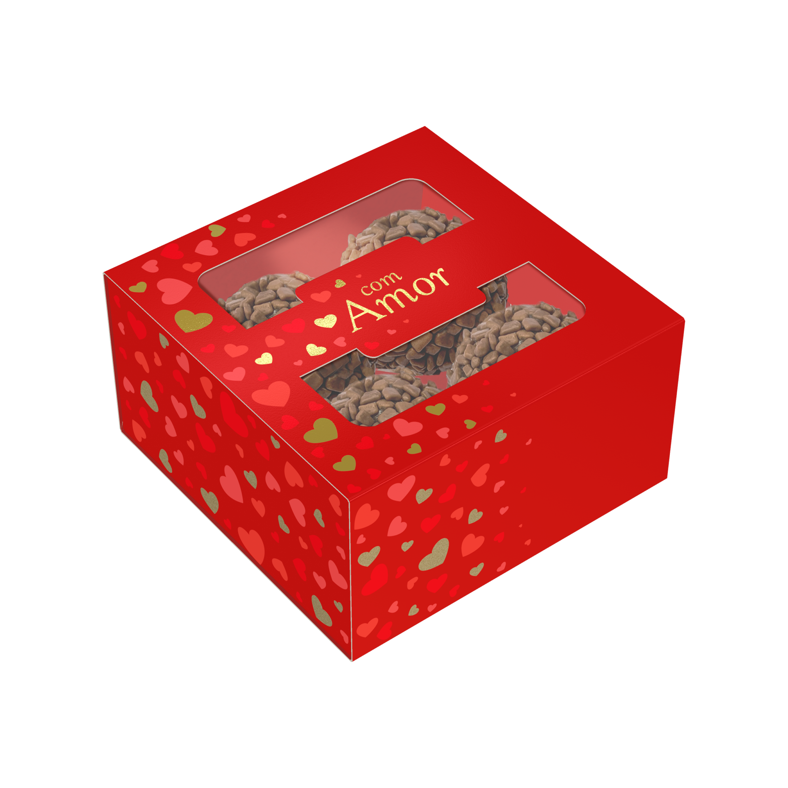 CAIXA 4 DOCES GAVETA COM VISOR