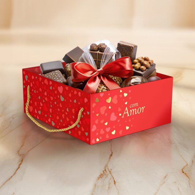 CESTA QUADRADA COM ALÇA