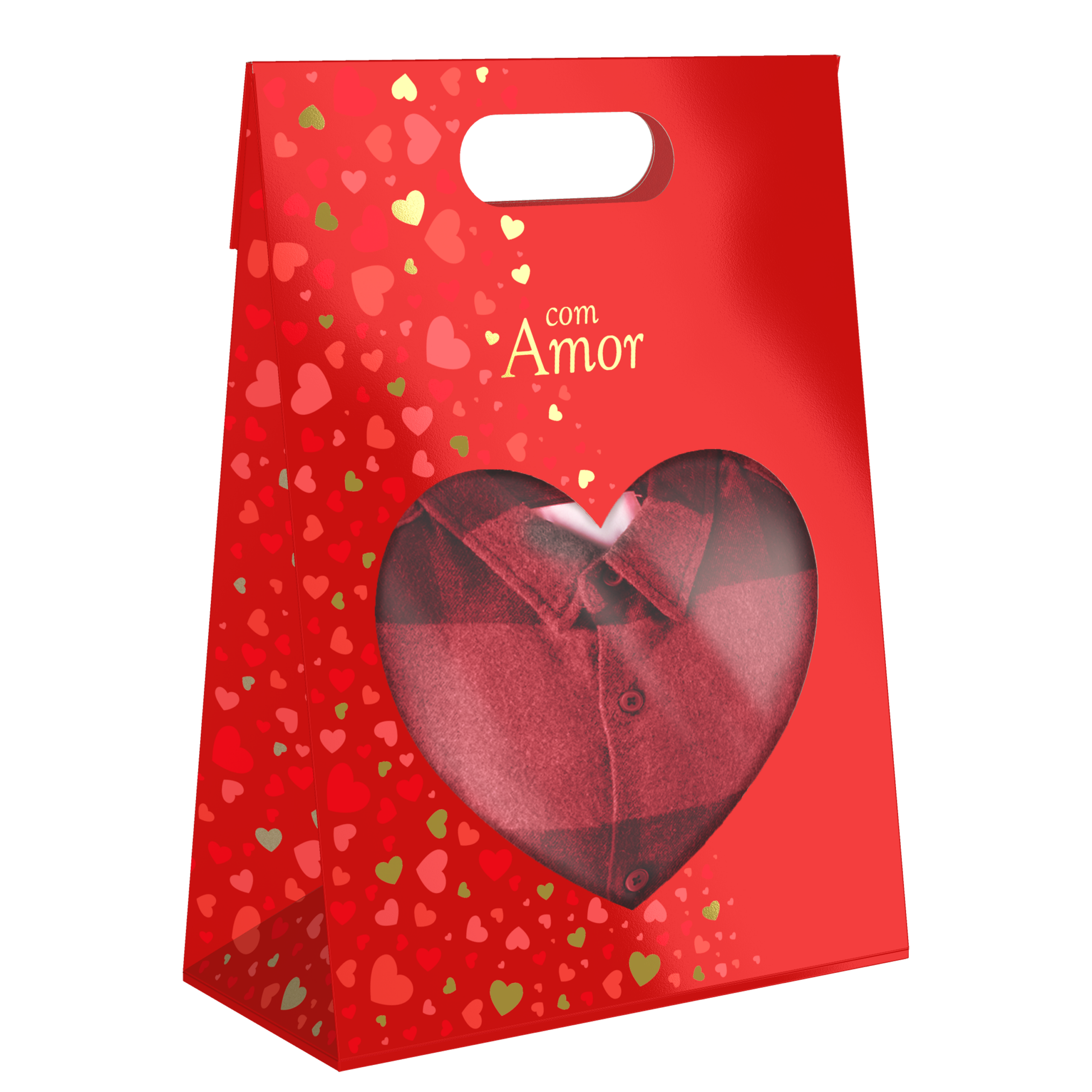 MALETA COM VISOR CORAÇÃO