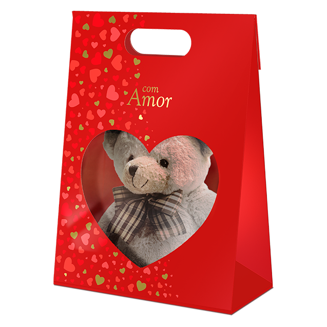 Maleta com Visor Coração