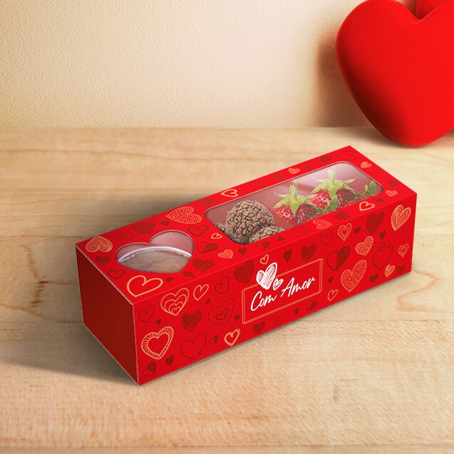 CAIXA FONDUE RETANGULAR