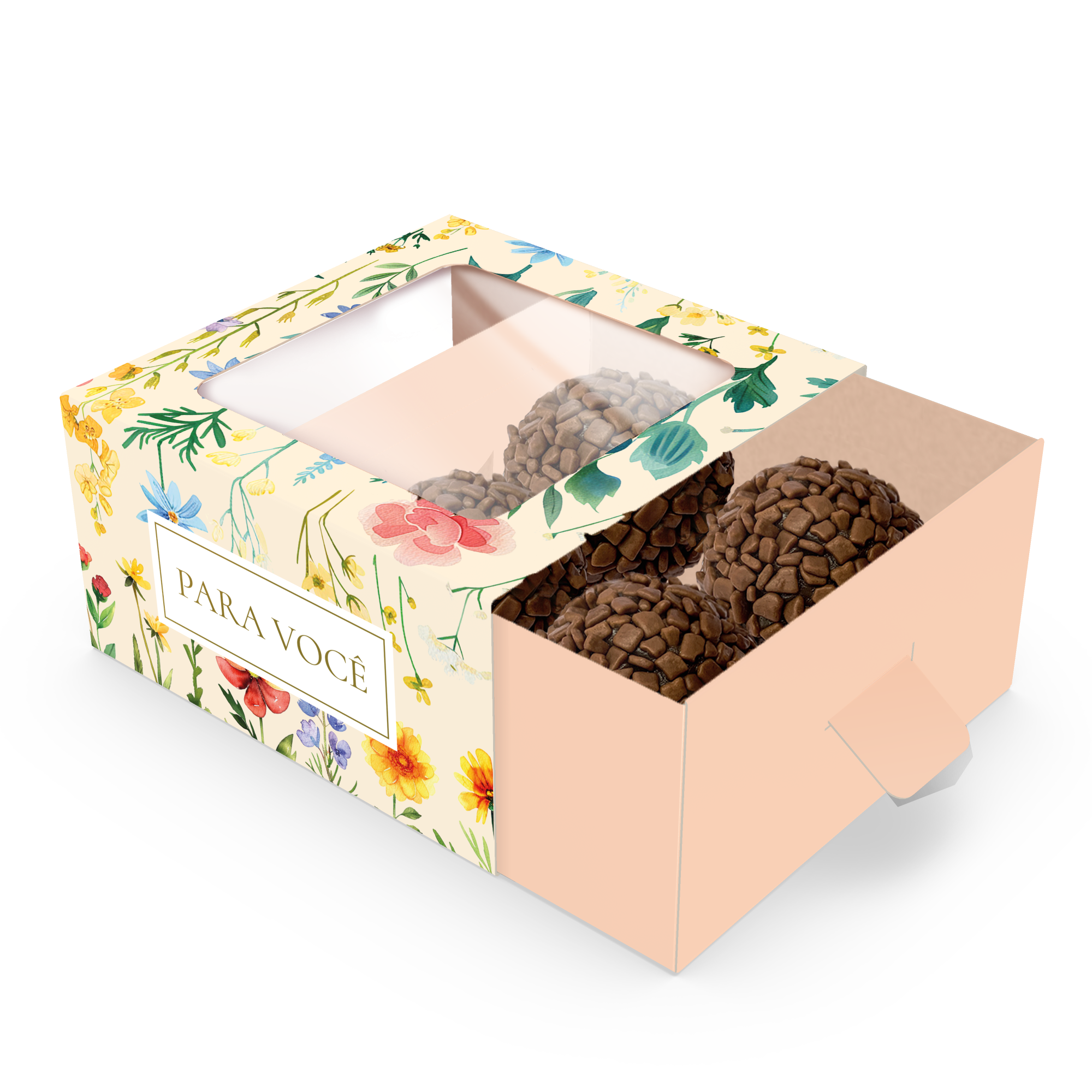 CAIXA 4 DOCES GAVETA COM VISOR