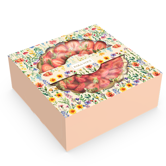 Caixa Bolo  – Atelier das Flores