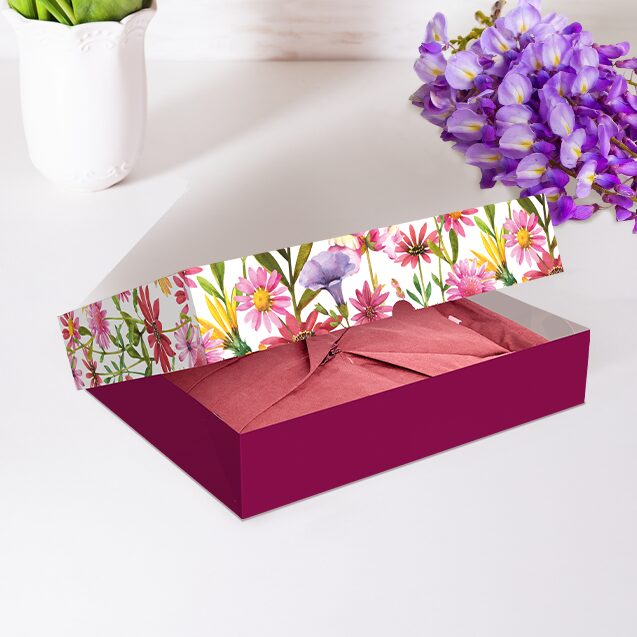 CAIXA PRESENTE TAMPA E FUNDO CONJUGADA M