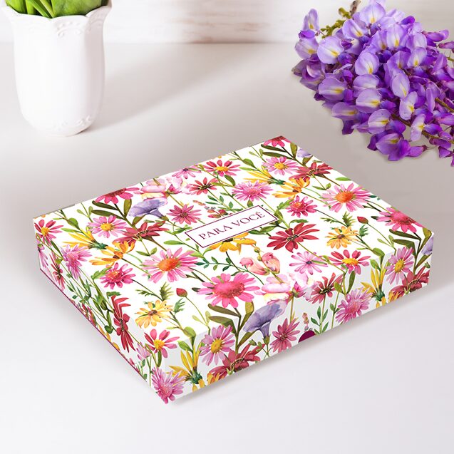 CAIXA PRESENTE TAMPA E FUNDO CONJUGADA G