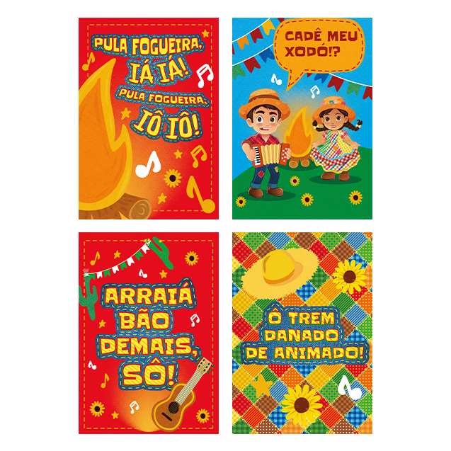 KIT DECORATIVO COM CARTAZES