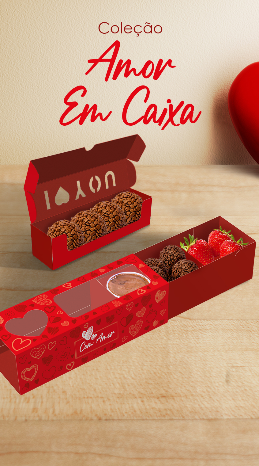 Banner Amor em Caixa