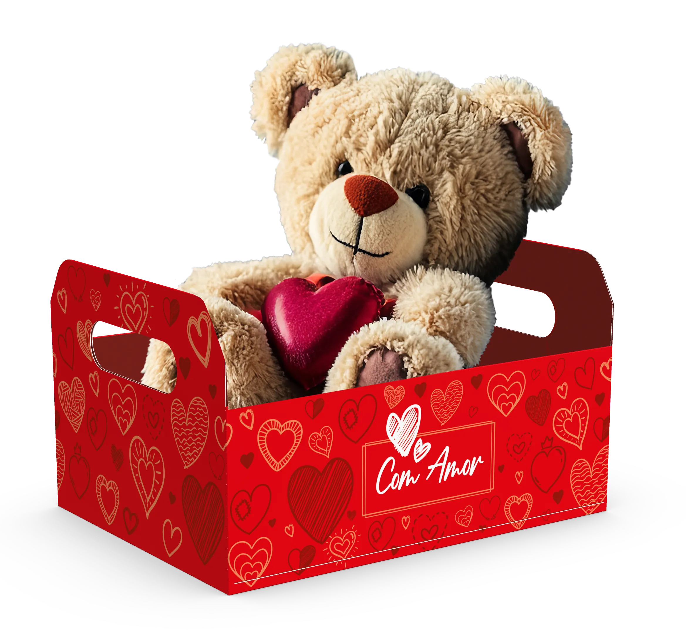 Cesta Caixote G – Amor em Caixa