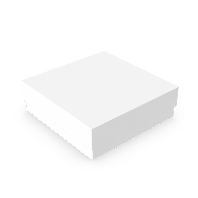 Mini Caixa Quadrada G Branca – Branco