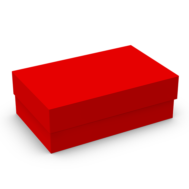 Caixa Petit Retangular P Vermelha – Vermelho