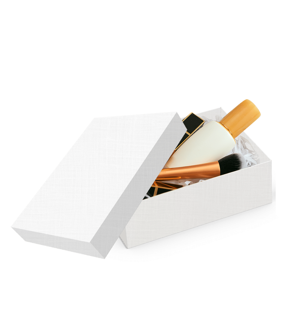 Caixa Petit Retangular M Branca – Branco