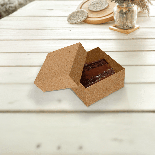 Mini Caixa Quadrada P Kraft  – Kraft
