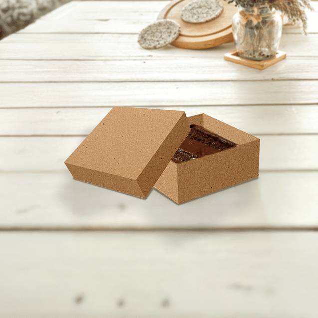 Mini Caixa Quadrada M Kraft  – Kraft