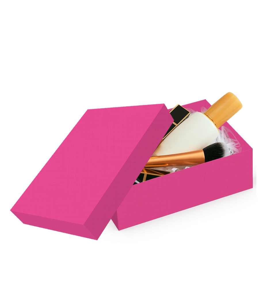 Caixa Petit Retangular M Rosa – Rosa