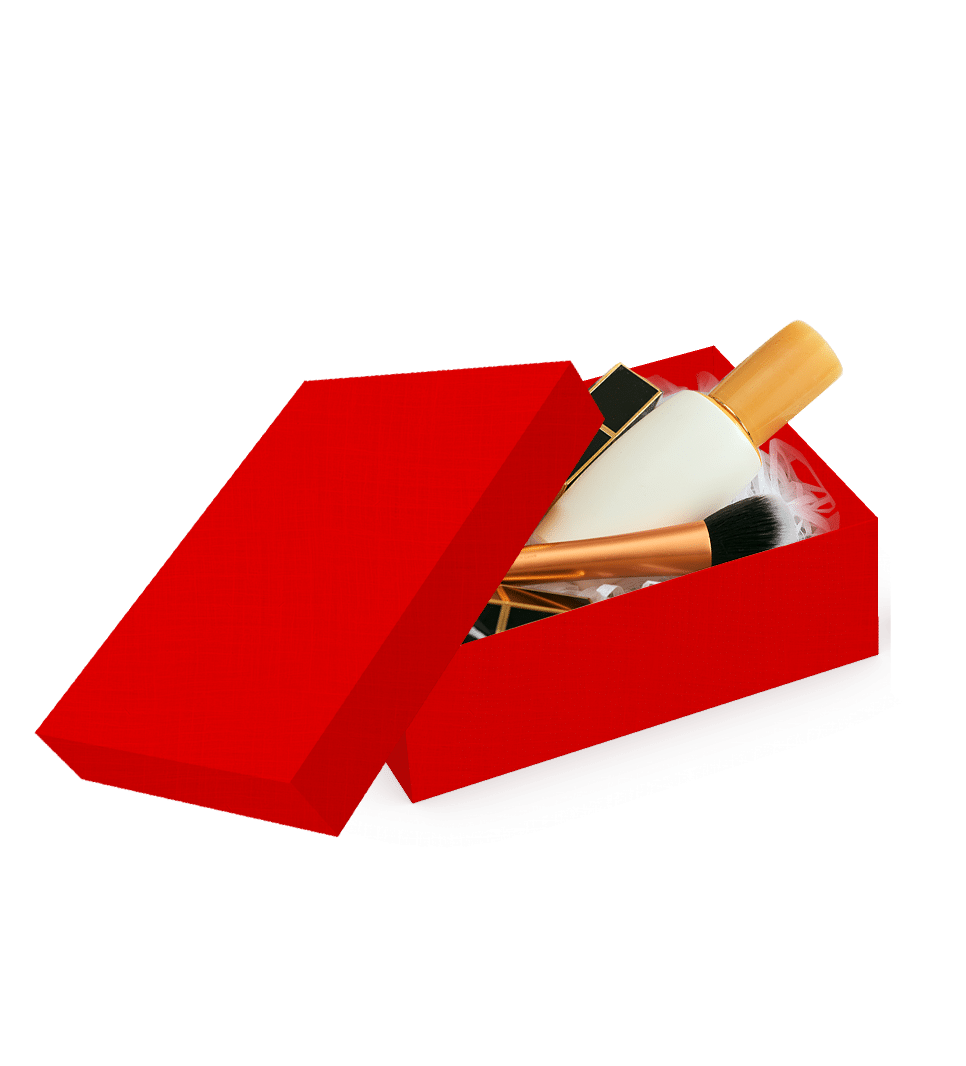 Caixa Petit Retangular M Vermelha – Vermelho