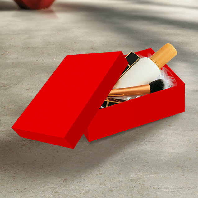 Caixa Petit Retangular M Vermelha – Vermelho