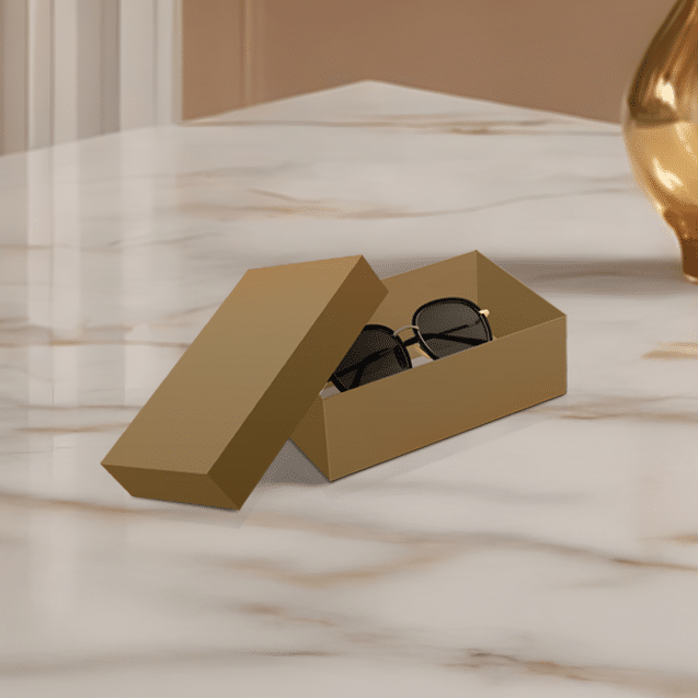 Caixa Petit Retangular P Dourada – Dourado