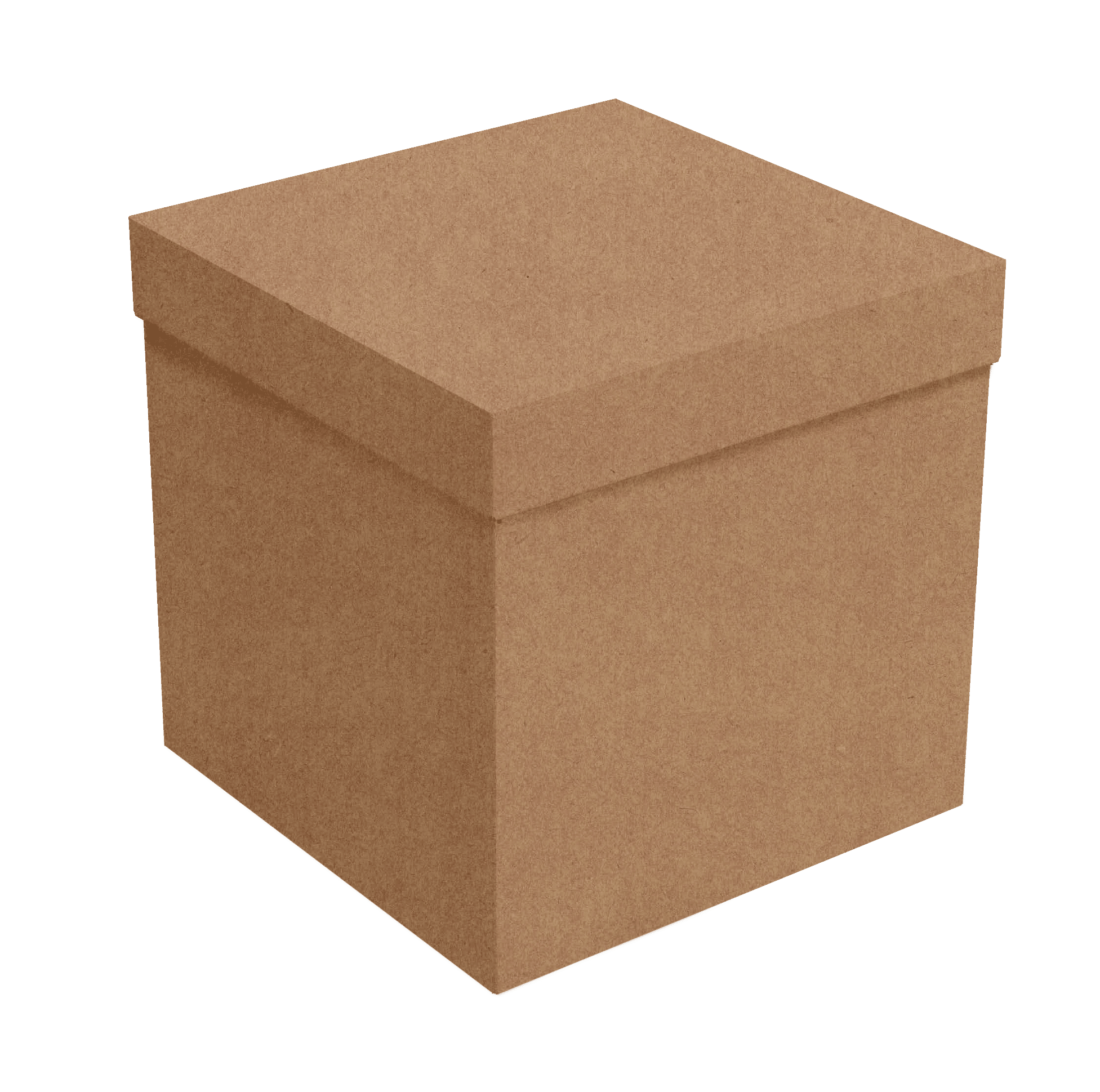 Caixa Cubo com Tampa G – Kraft